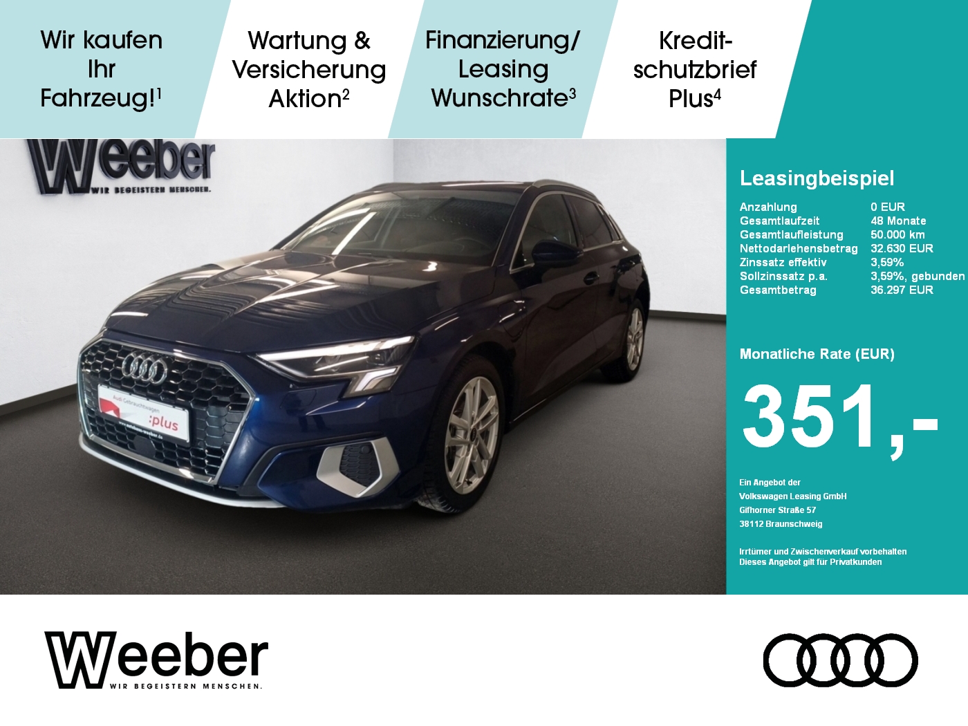 A3 Sportback advanced 18*AHK*LED*NAVI*5J.GAR.