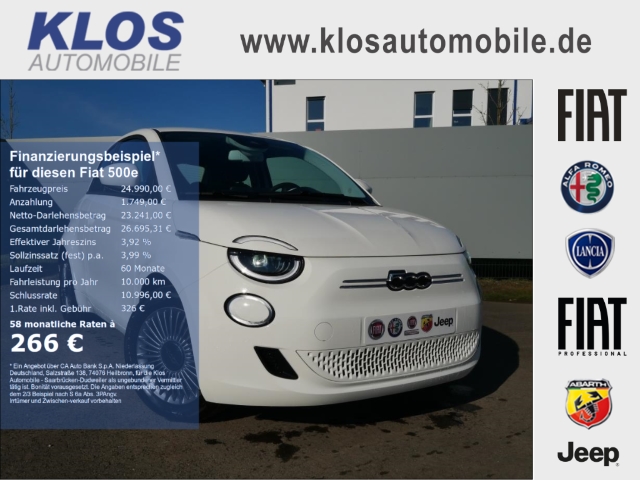 Fiat 500E 3 1 ICON 42kWh MAGICEYE WINTER KOMFORTPAKET