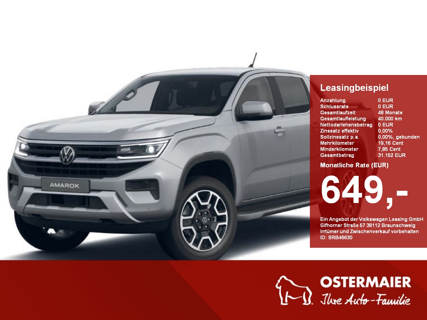 Amarok Style DC 2.0 TDI 20ALU.NAVI.AHK