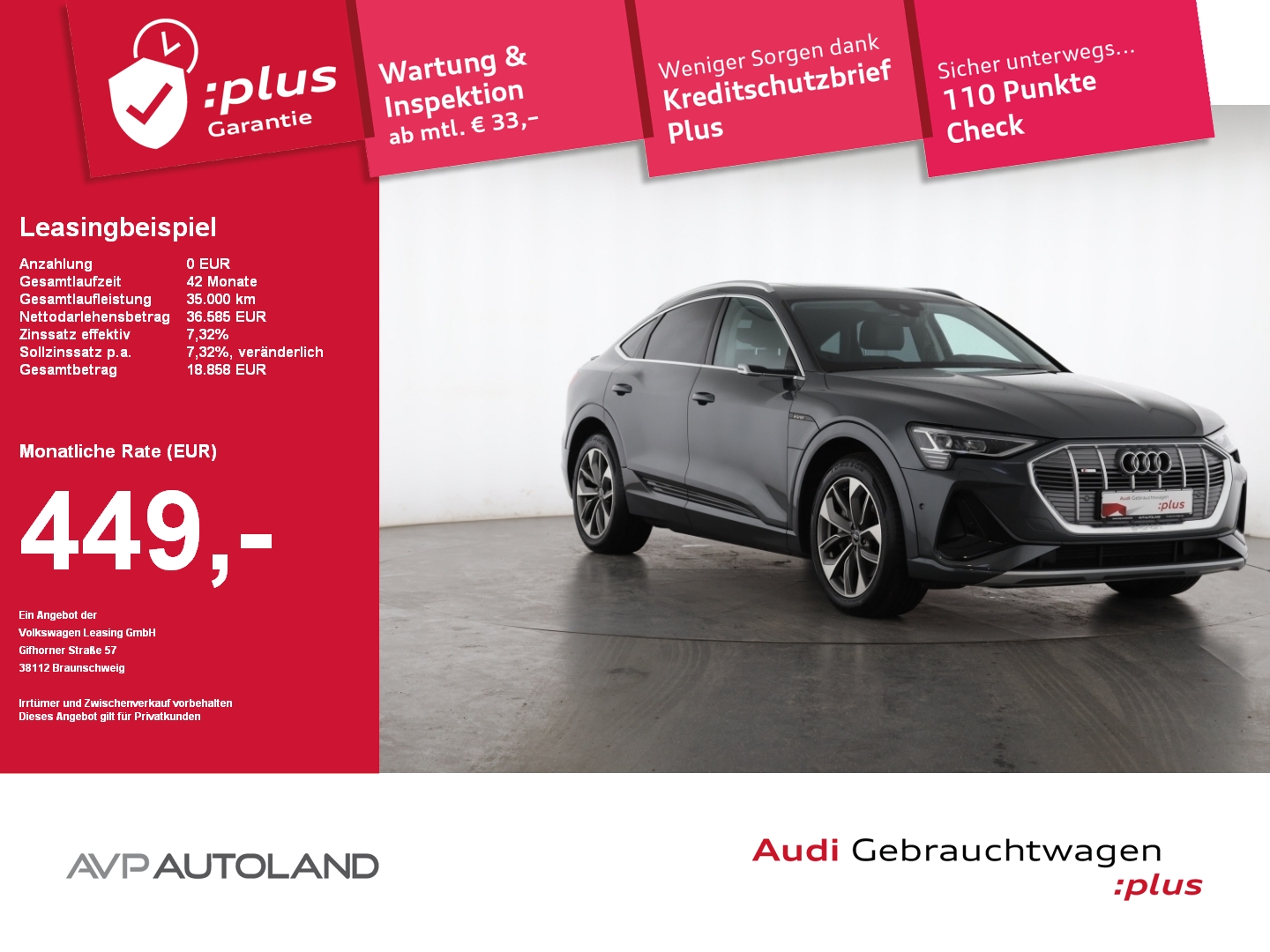 e-tron Sportback 55 quattro S line