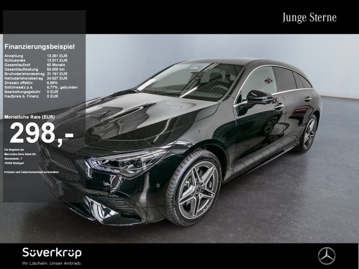 CLA 250 e SB , AMG SPUR DISTR 360 PDC MEMO SHZ