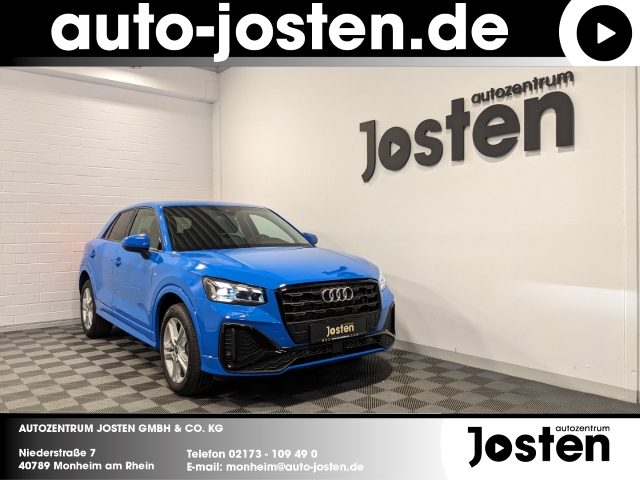 Q2 35 TFSI S line virtual Matrix KAM. CarPlay