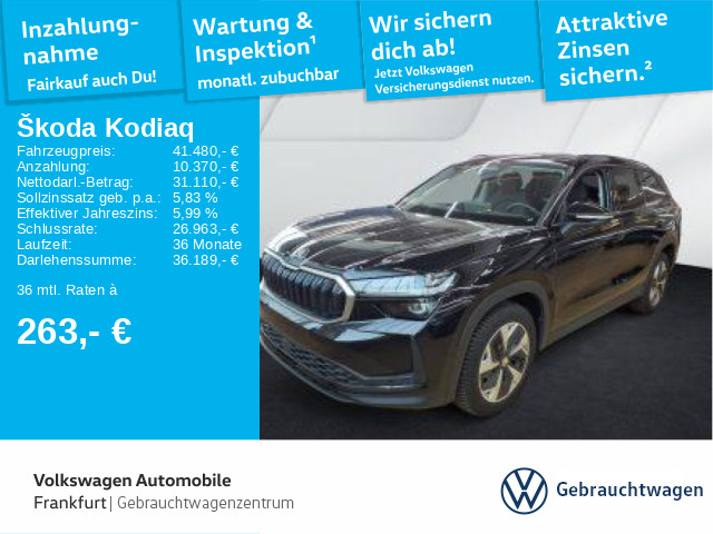 Skoda Kodiaq 2.0 TDI Selection Alu