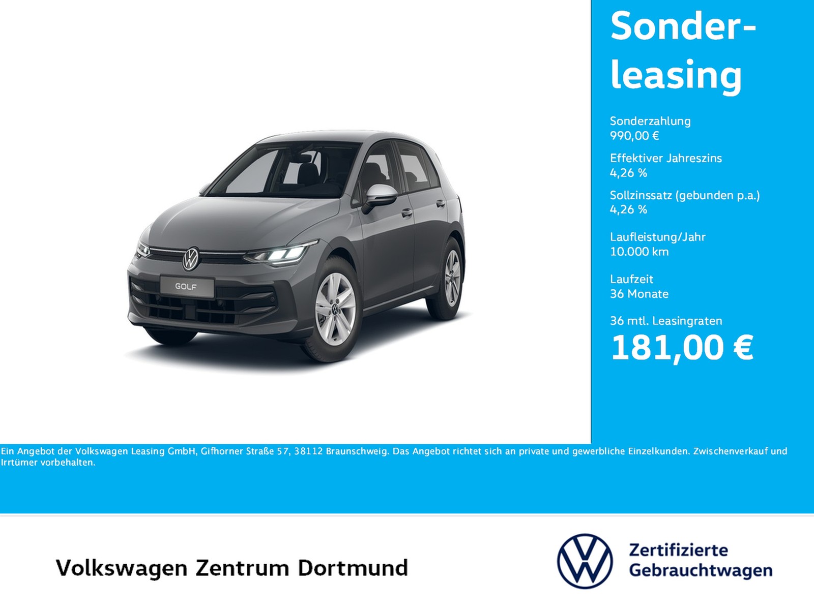 Volkswagen Golf 1.5 VIII LIFE