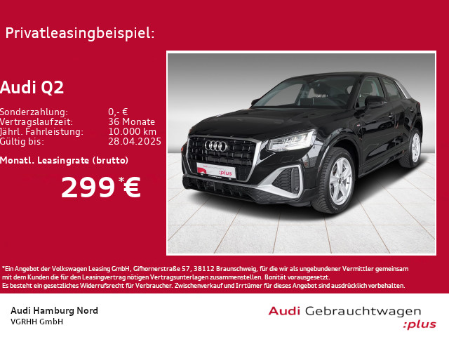 Q2 35 TFSI S line S tronic Sound Nav ACC Keyless