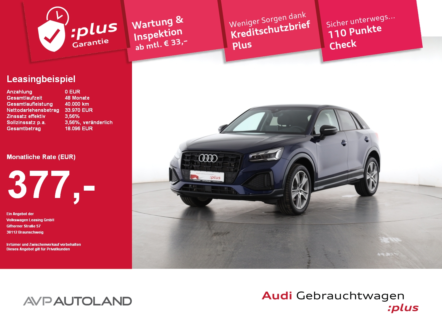 Q2 35 TFSI S tronic advanced | TEMPOMAT |