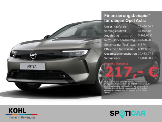 Astra L Enjoy 1.2 Turbo EU6e SHZ Rückfahrk. PDC DAB