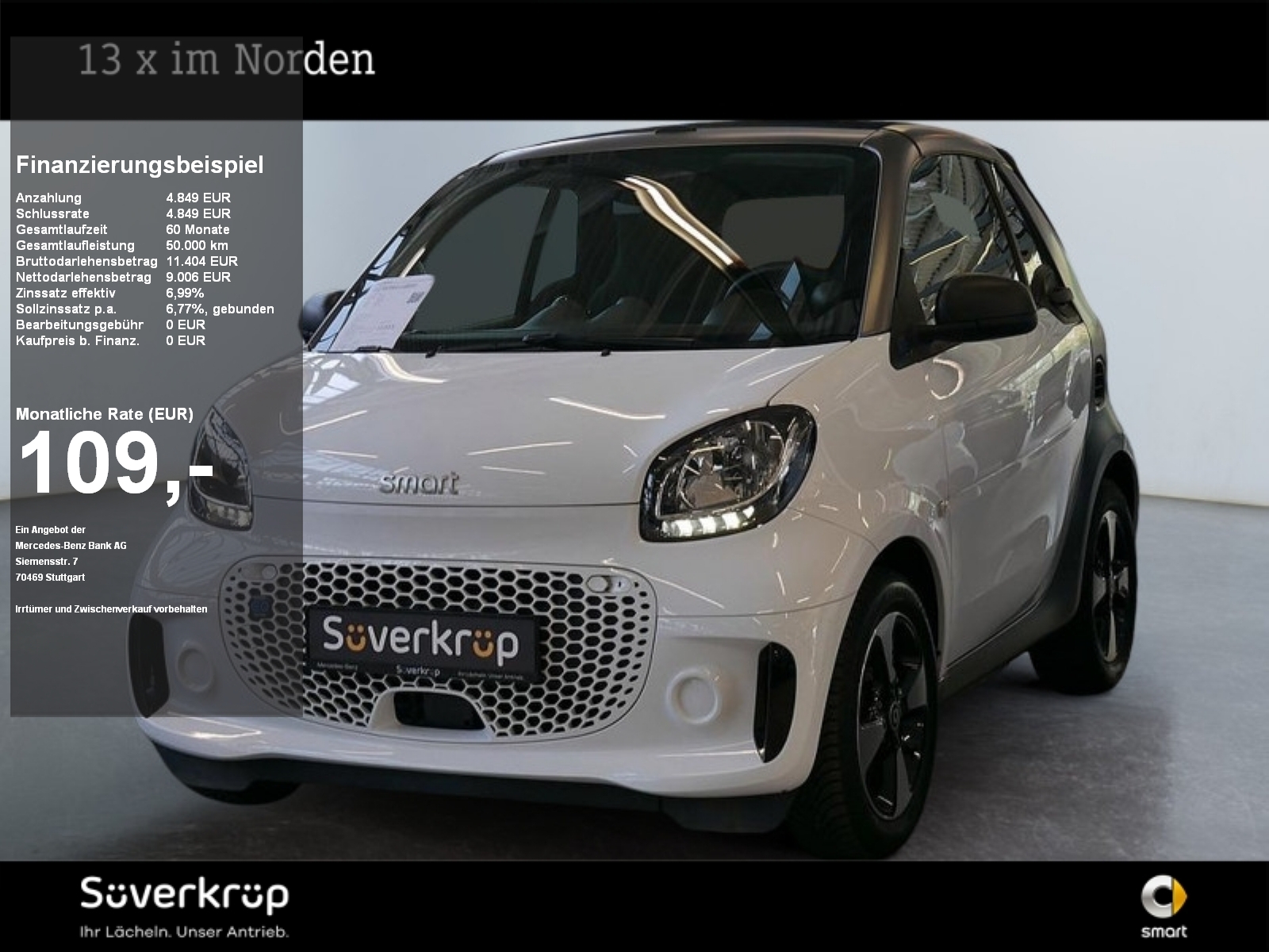 smart EQ fortwo cabrio