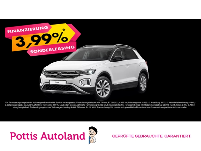 T-Roc 1.5 TSI DSG STYLE NAVI KAMERA PDC ACC