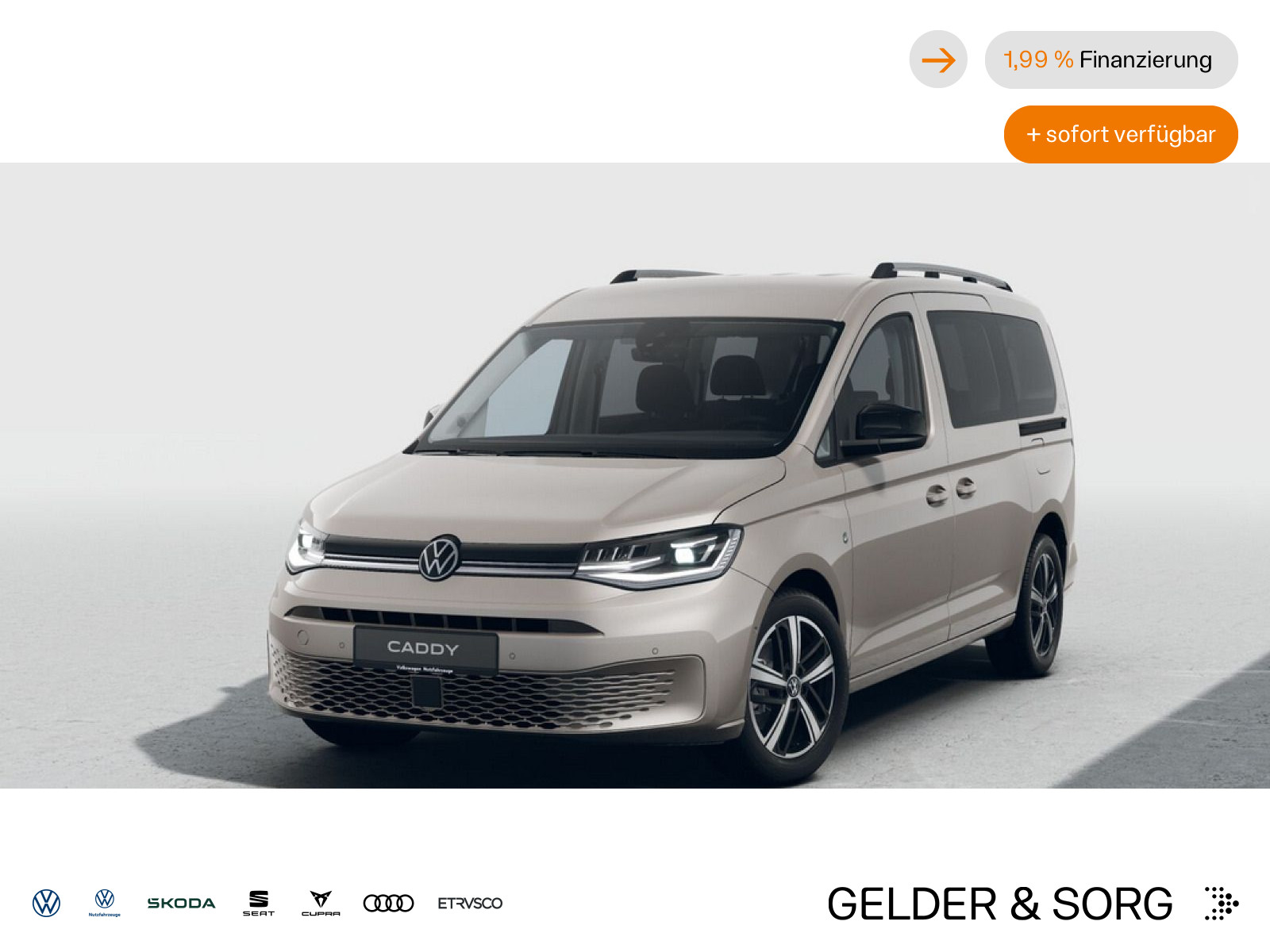 Volkswagen Caddy Maxi GOAL TDI Stand