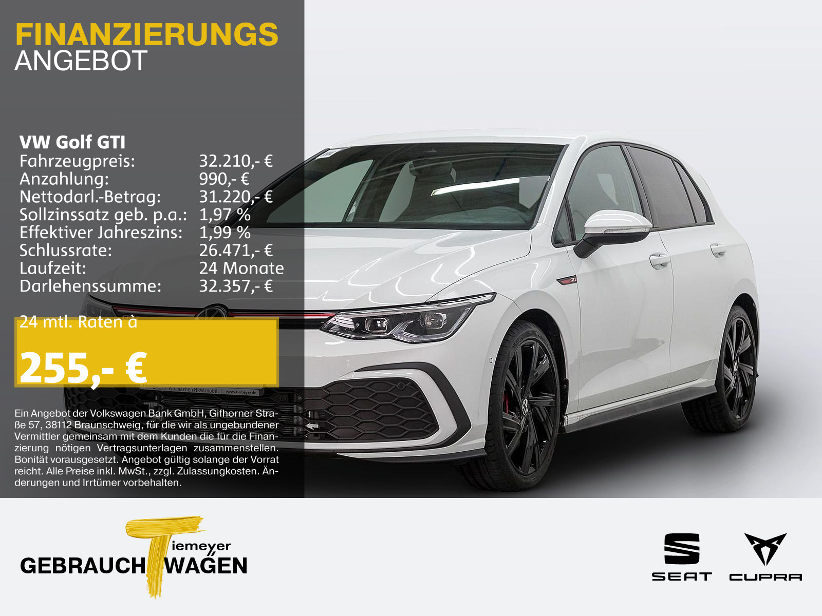 Golf GTI LM18 KAMERA NAVI SITZHZ