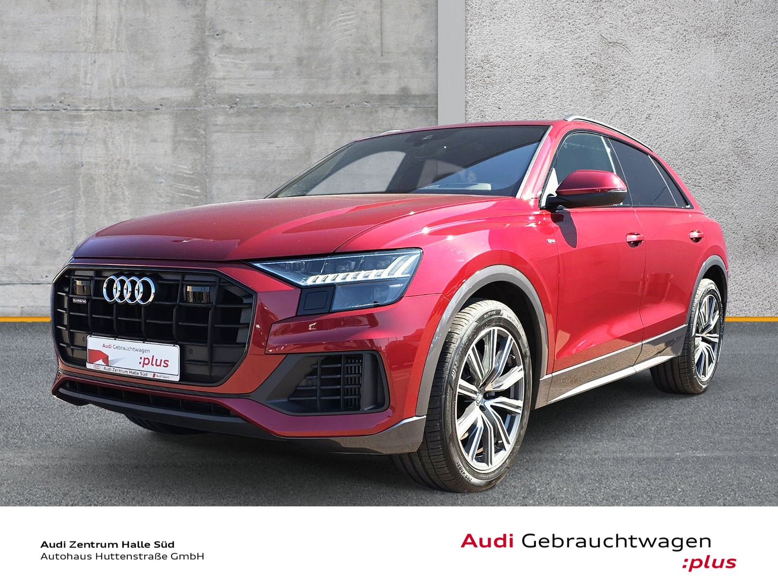 Q8 55 TFSI qu S line AHK Matrix Pano Standh.