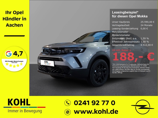 Mokka GS Line 1.2 Turbo EU6e SHZ PDC Rückfahrk. DAB