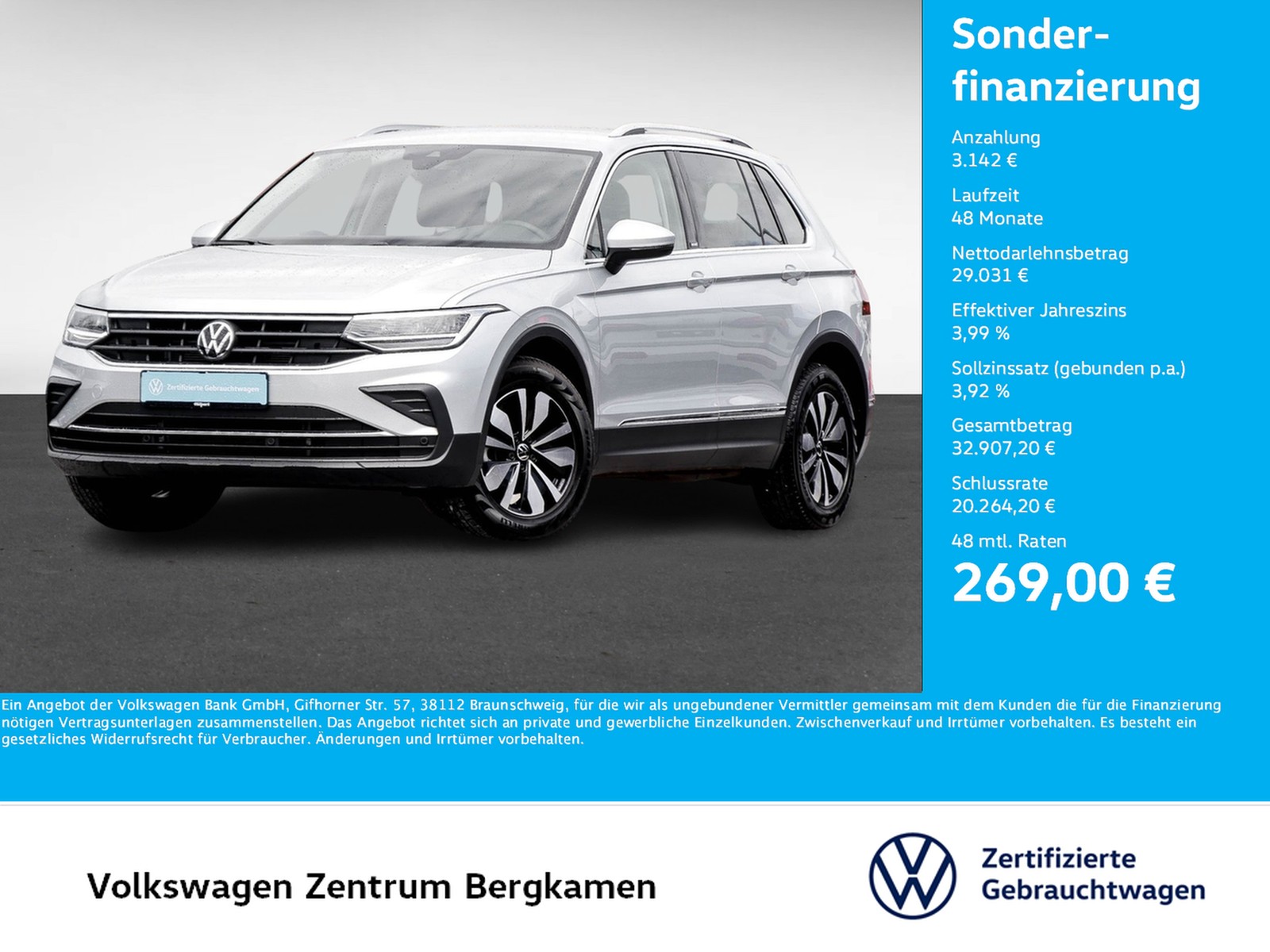 Tiguan 1.5 MOVE AHK CAM ACC NAVI SITZHEIZUNG