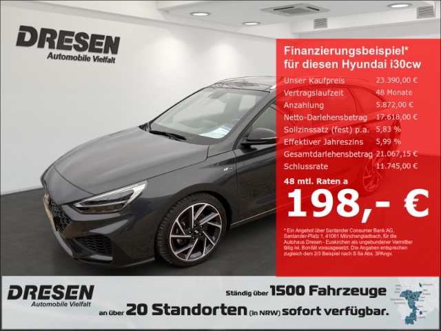 Hyundai i30 1.5 T-GDI cw N Line 160PS