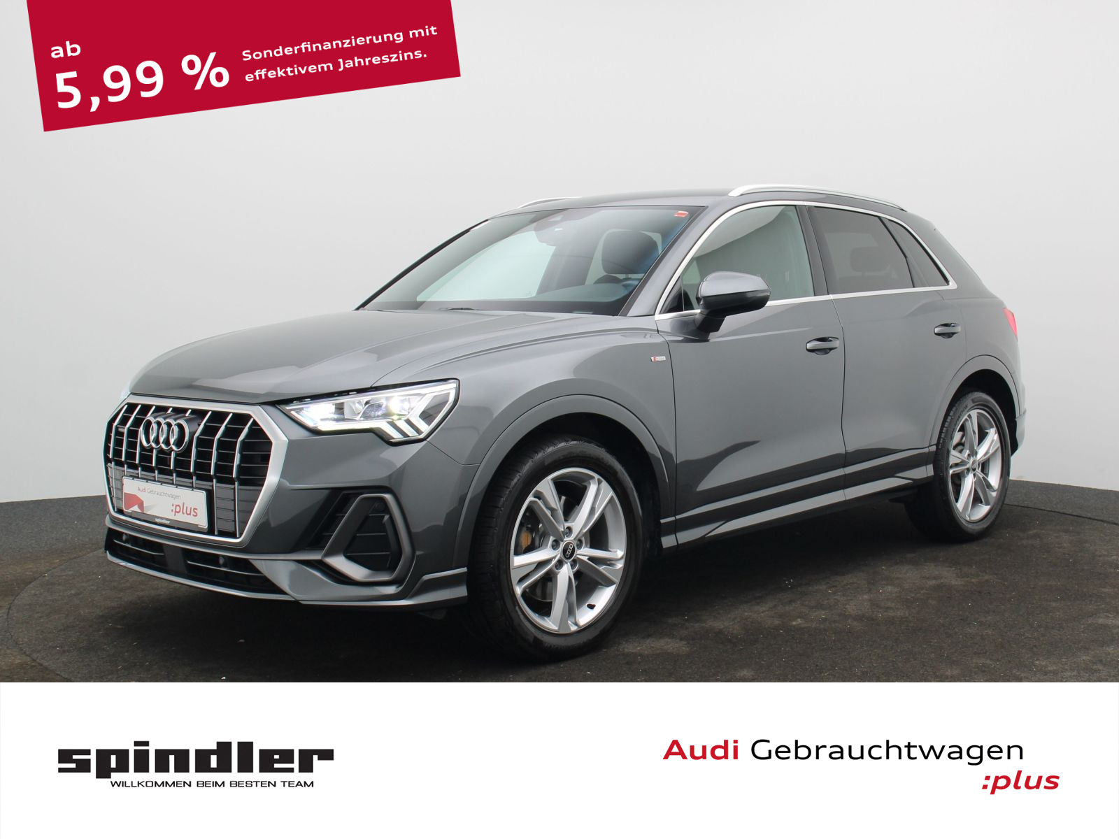 Q3 S-Line 40 TDI quattro S-tronic / Navi, Standh