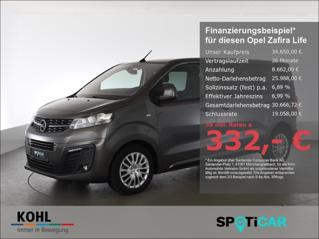 Opel Zafira 2.0 Life Edition M D Automatik