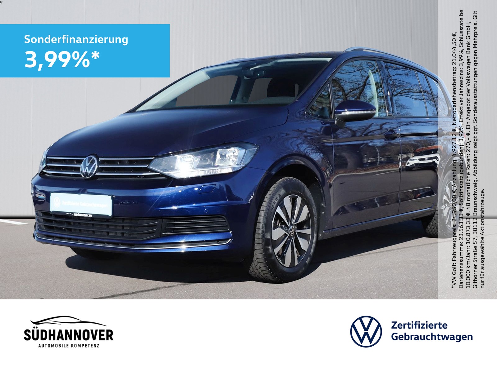 Touran Move 1.5 TSI NAVI+7-SITZE+SHZ+PDC+GRA