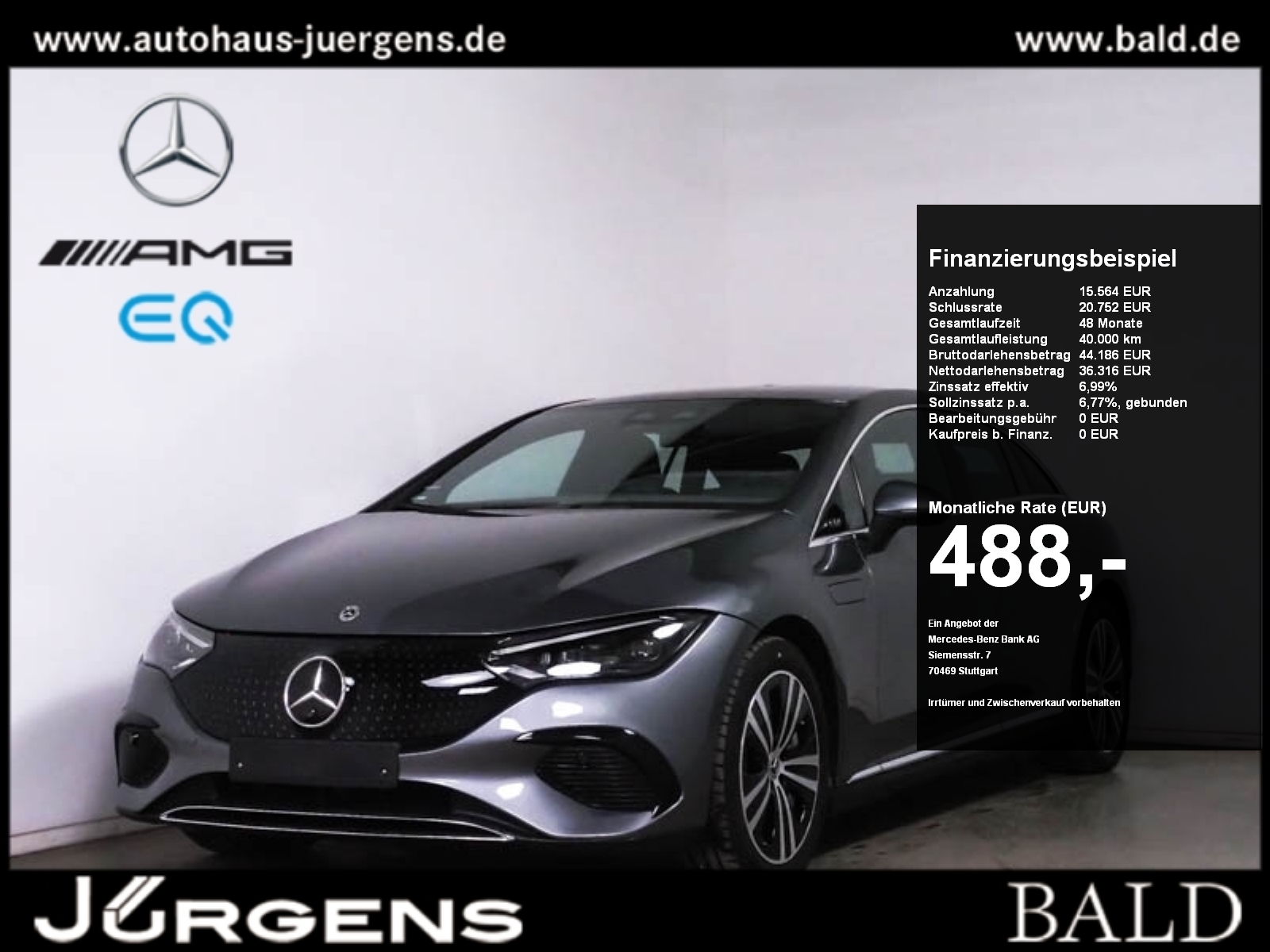 Mercedes-Benz EQE 300 ElectricArt DIGITAL Airm