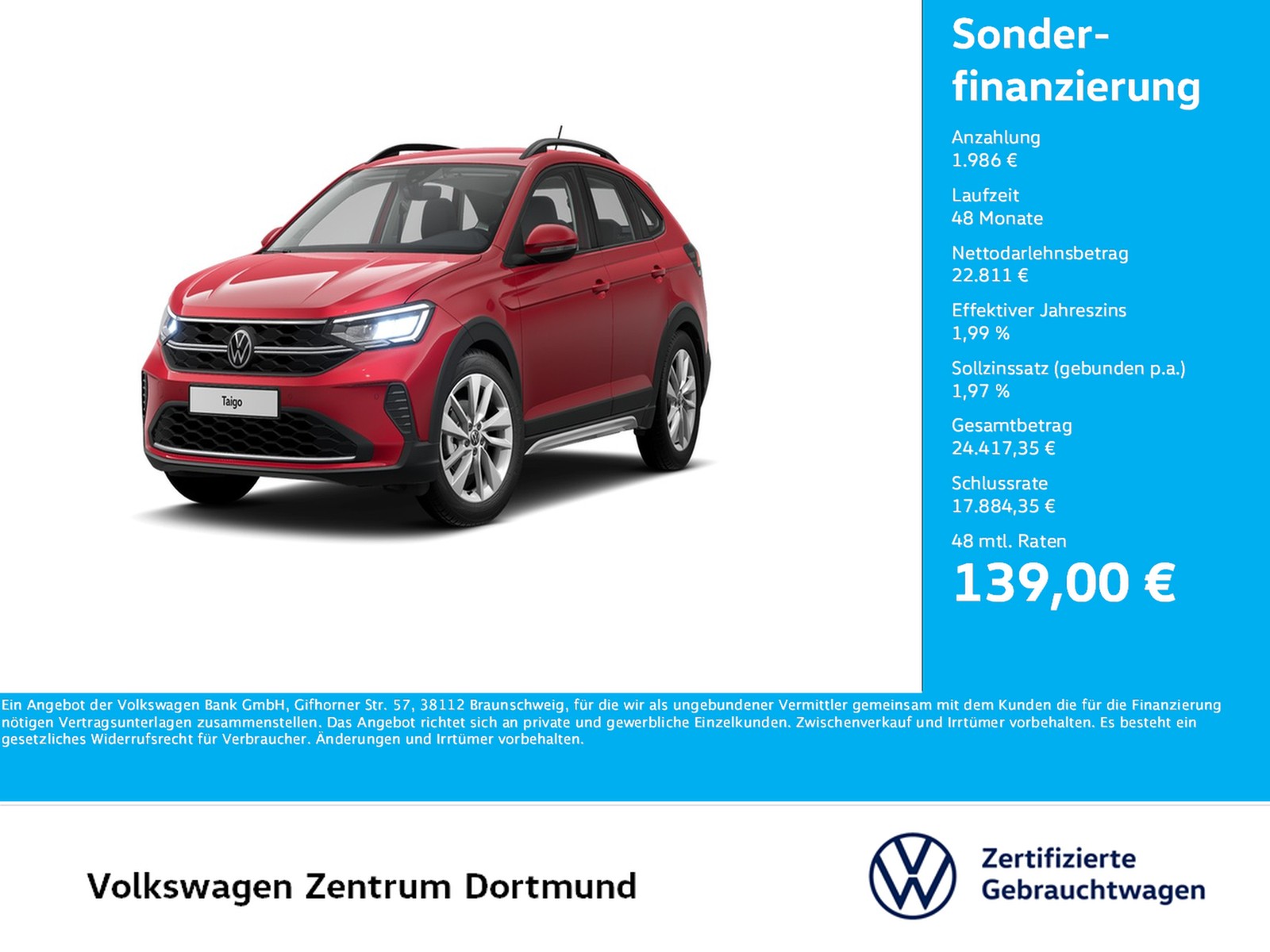 Volkswagen Taigo 1.5 LIFE LM17