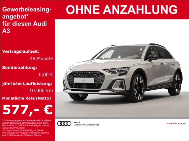 A3 Allstreet HUD StandHZG AHK-abnehmbar Navi Cockpit Soundsystem LED ACC El. Heckklappe