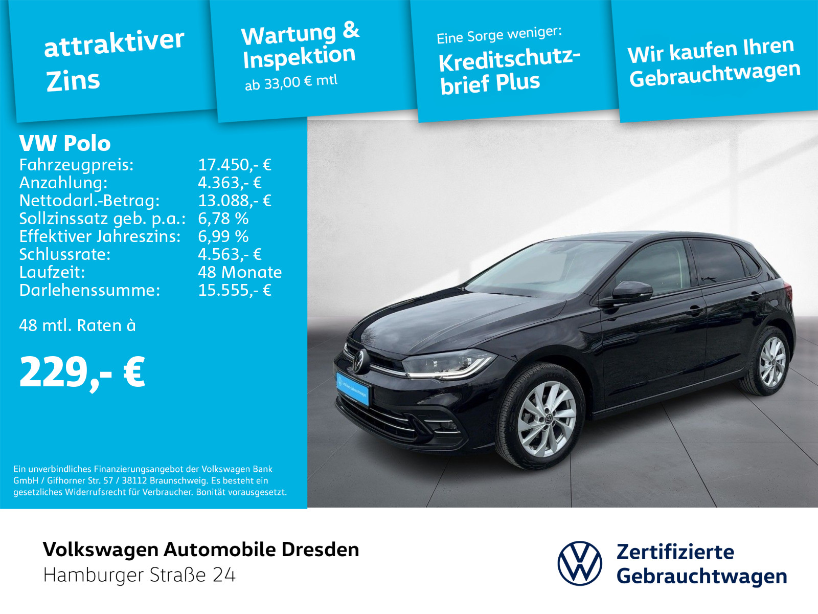 Volkswagen Polo 1.0 TSI Style IQ LIGHT APP