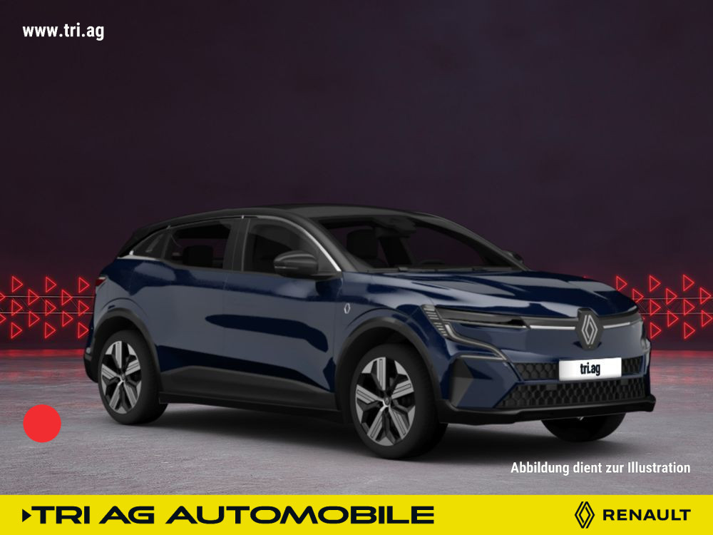 Renault Megane E-TECH Iconic 220 Comfort Range Nacht-Blau Metallic