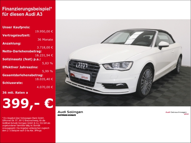 Audi A3 1.4 TFSI Cabriolet Ambition 18