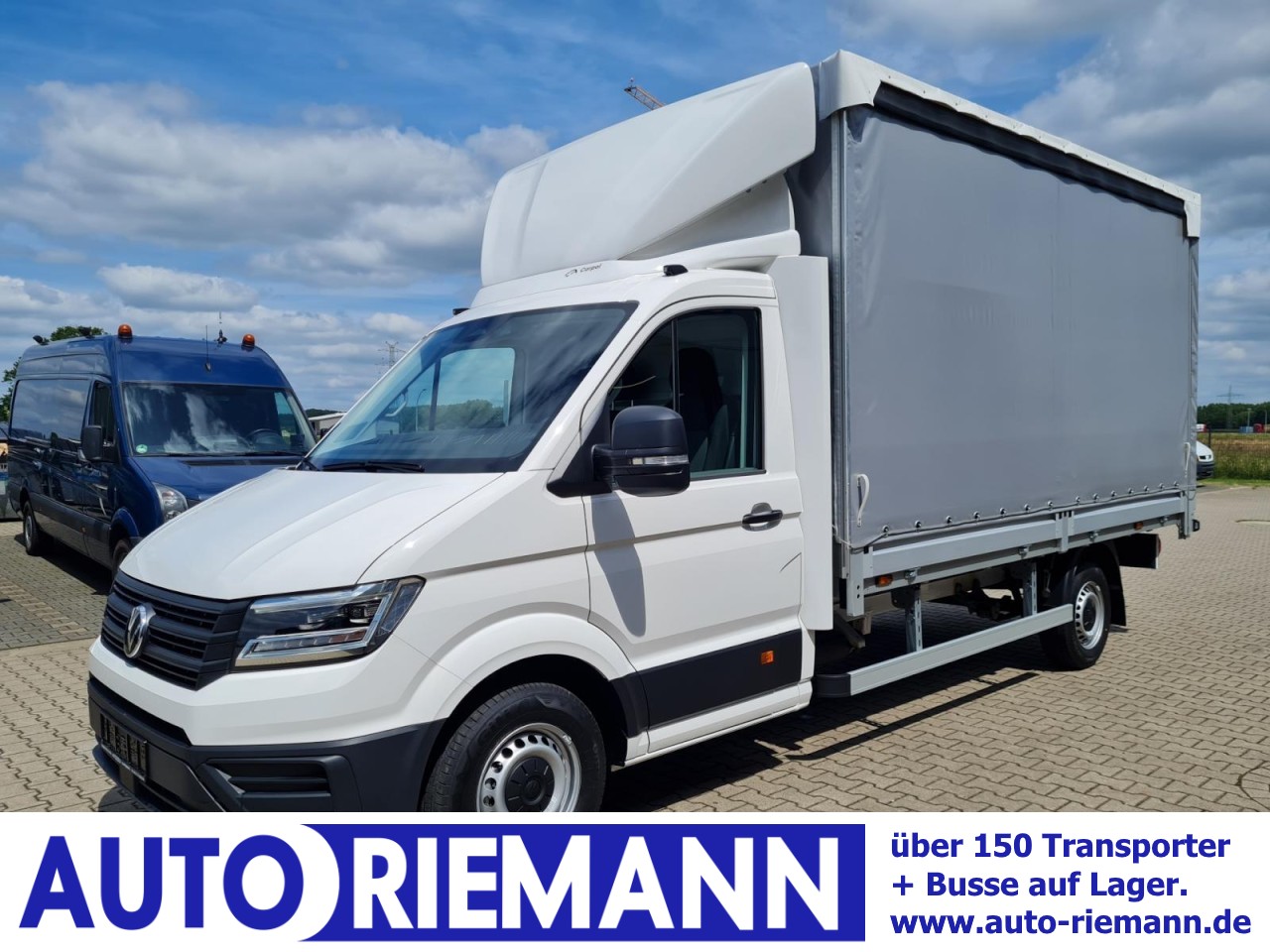 Crafter 35 TDI Pritsche Schiebe Plane LED TEMPOMAT
