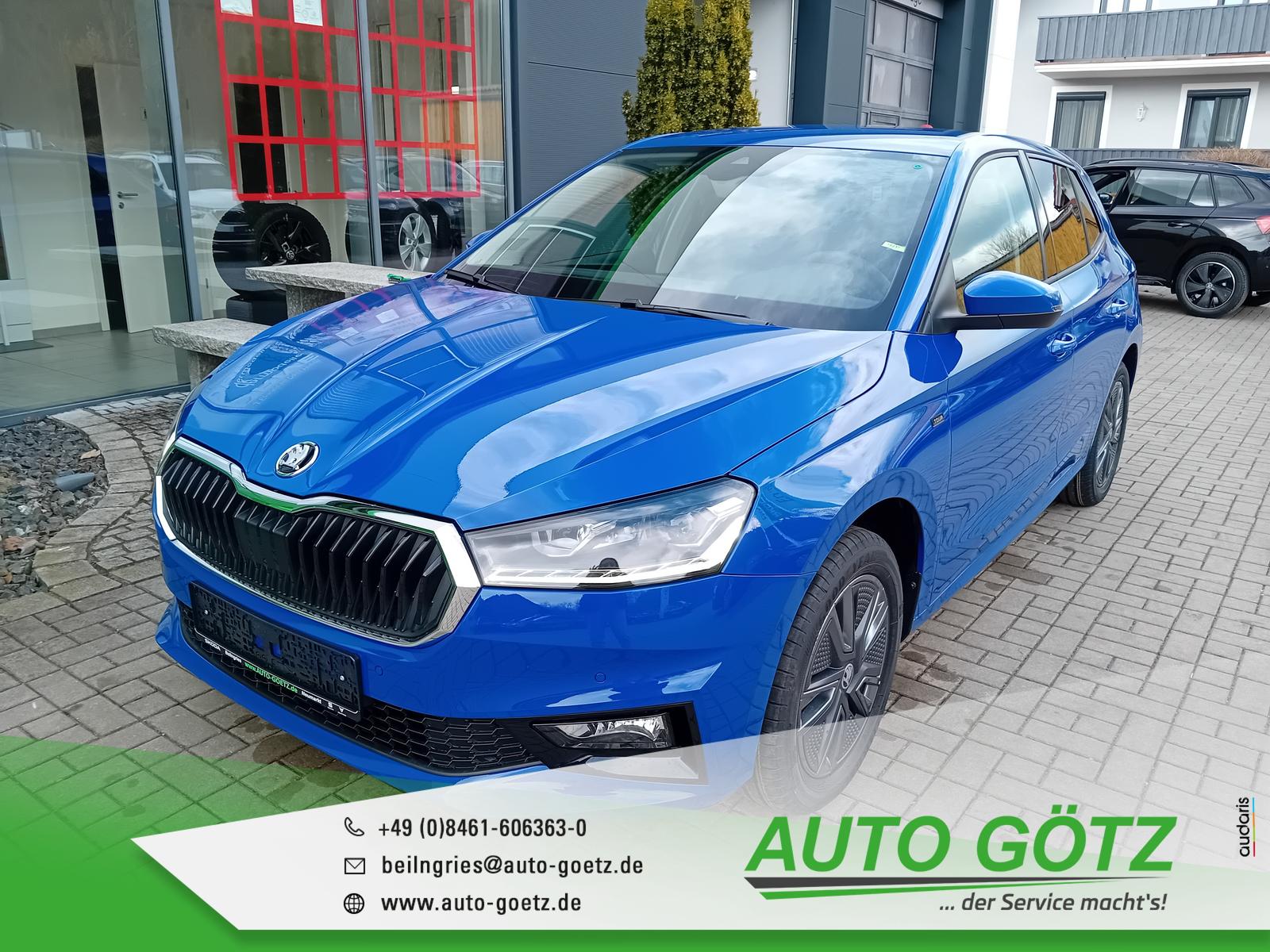 Fabia Tour DSG AHK-Vorb.*Navi Ãber Smart Link*LED*Tempomat*Kamera*LichtAssist*Lenkradheiz*SmartLink*PDC*vo+hi*Sitzheiz*Freispr.*VZE*DigiCockpit*SpurAssist*Sunset*DAB*Spiegel elektr. anklappbar*4xEFH*Armlehne*Connect*Alu