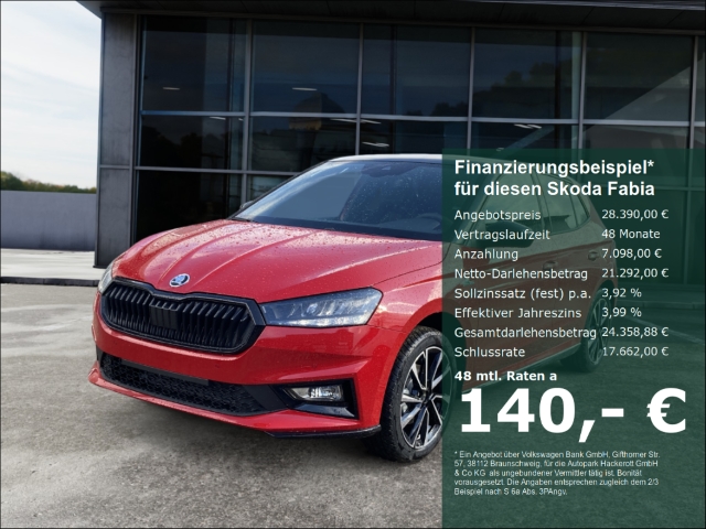 Skoda Fabia 1.5 TSI Monte Carlo Klimaa 50L