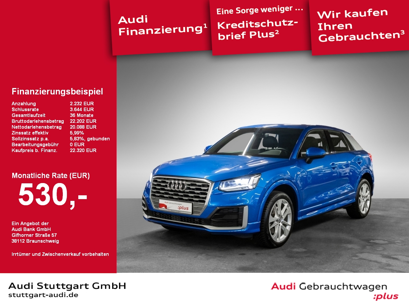 Audi Q2 1.4 TFSI sport S line Connect