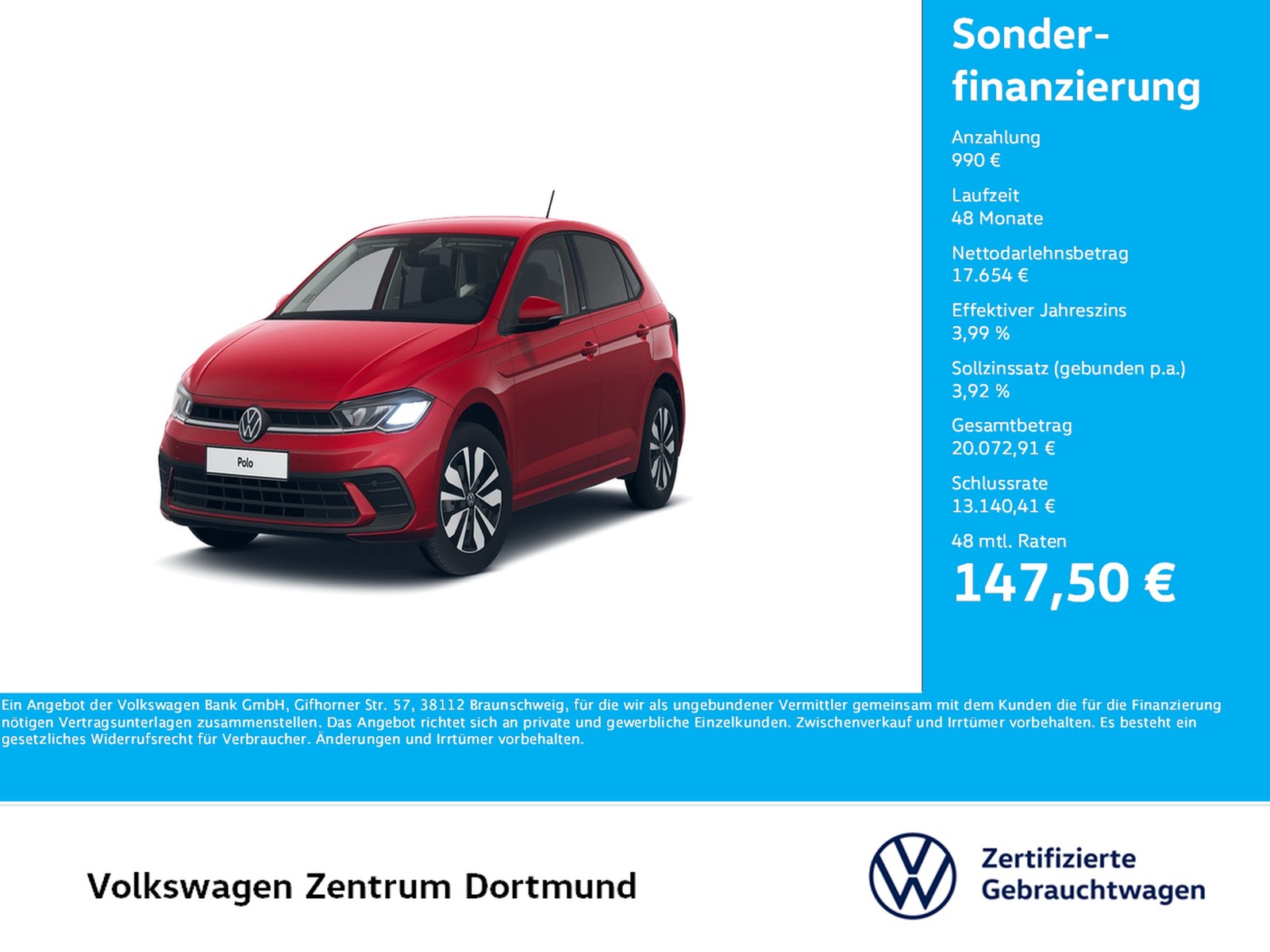 Volkswagen Polo 1.0 MOVE