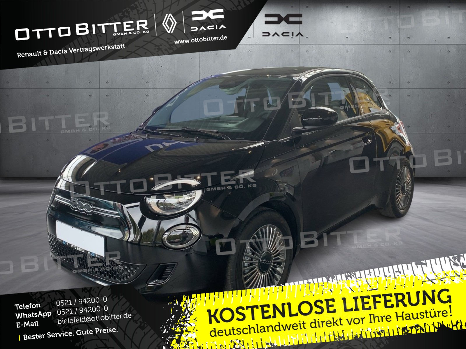 500 ICON ELEKTRO 16"ALU/NAVI/SCHNELLADER-50KW