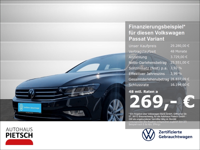 Passat Variant 1.5 TSI Business LED AHK ACC Navi