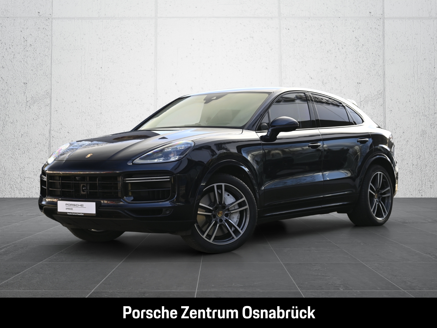 Porsche Cayenne Turbo Coupe Massage Paket Display Spurwechselassistent