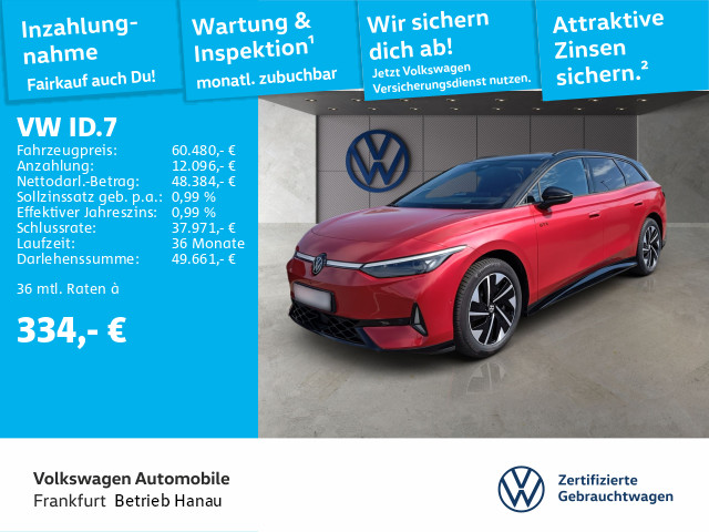 ID.7 Tourer GTX 4-Motion IQ.DRIVE IQ.LIGHT Navi Anschlußgarantie