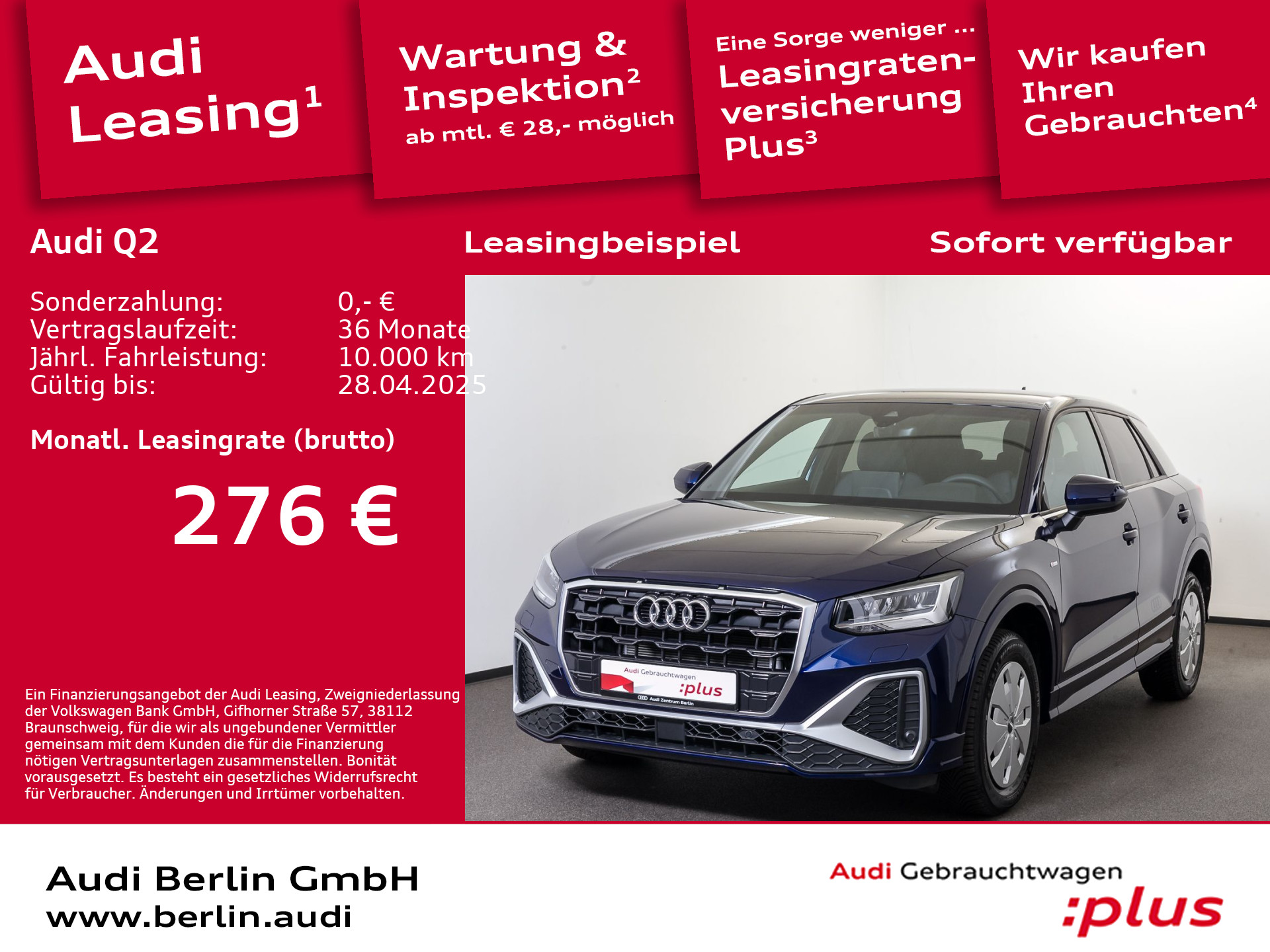 Q2 S line 30 TFSI 6-Gang SITZHZG PDC AHK VIRTUAL