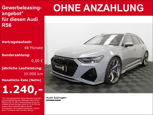 Audi RS6 Avant performance
