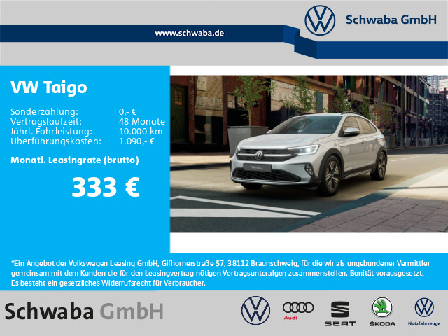 Volkswagen Taigo 1.5 l TSI Style R