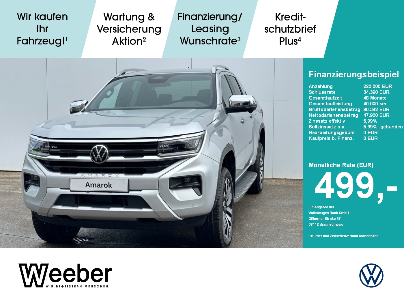 Amarok DC 3.0 TDI 4Motion 10-Gang Automatik Aven