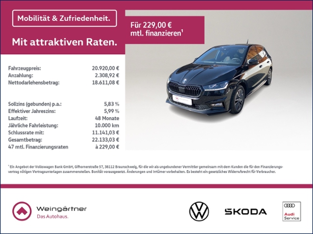Skoda Fabia 1.0 TSI Monte