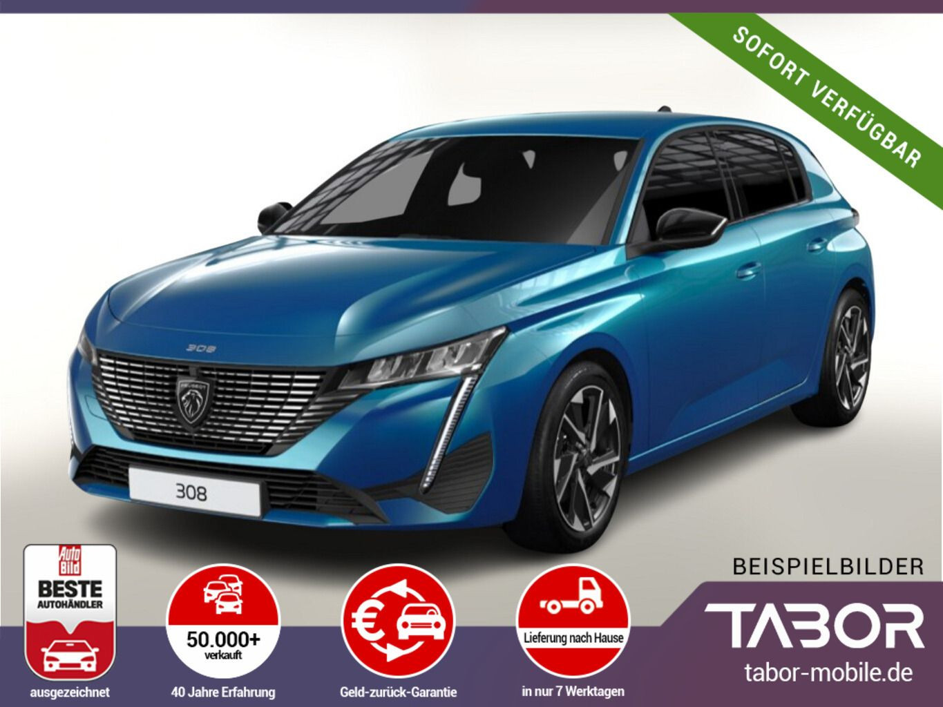 Peugeot 308 Allure MHEV 136 eDSC6 °