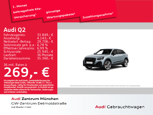 Audi Q2 35 TFSI S line Edition#1
