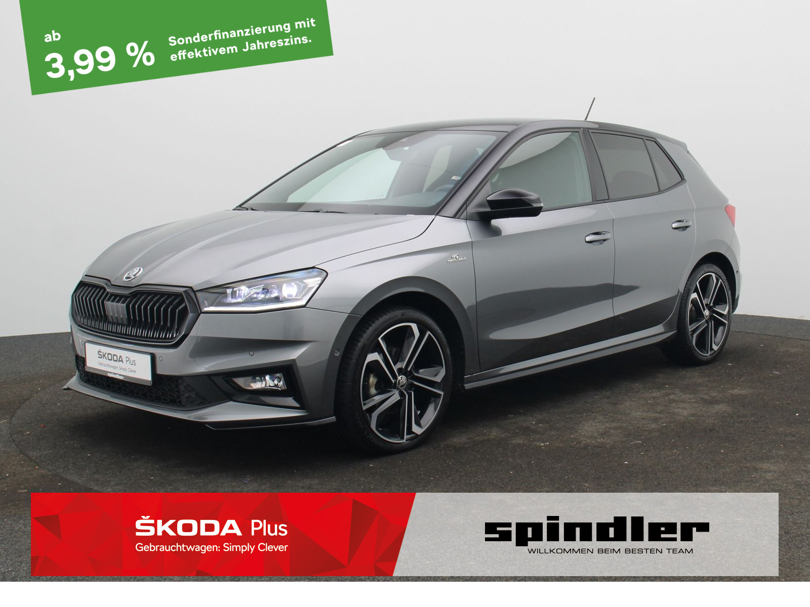 Fabia Monte Carlo 1.5 TSI DSG / RFK, PDC, LED