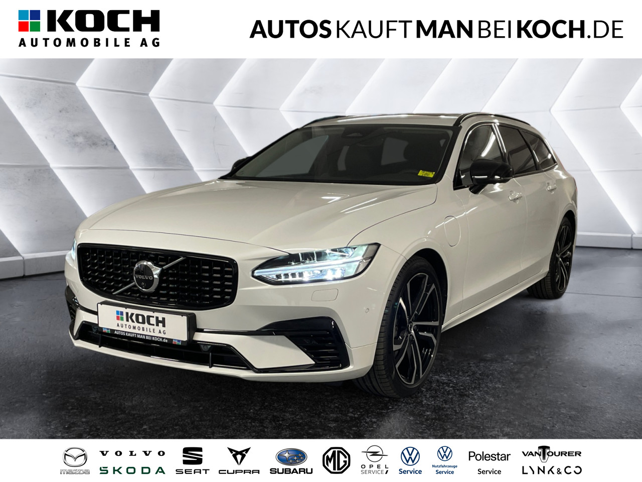 V90 T8 AWD Plug-In Hybrid Ultra Dark Massage BW Go