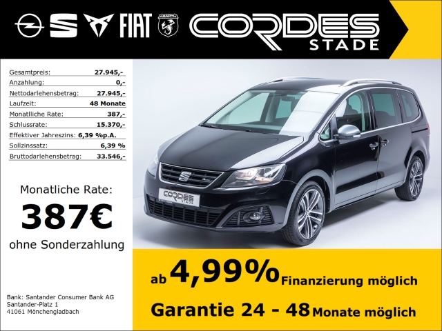 Alhambra FR-Line 2.0 TDI 7-Sitzer Automatik AHK Navi (58)