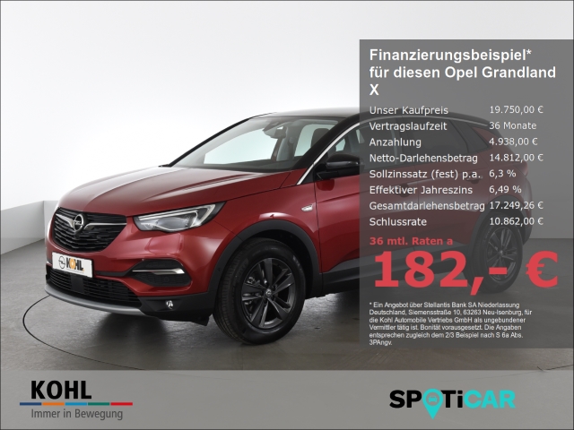 Opel Grandland X 1.2 Design Line Turbo Automatik °