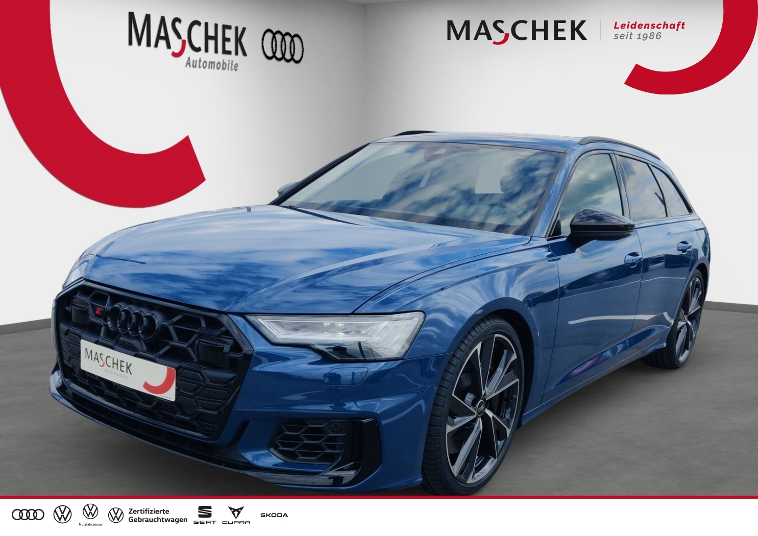 S6 Avant AHK Pano Luftfed b+O HuD 360°Kam AllrLenk HDMatrix S-Sitz