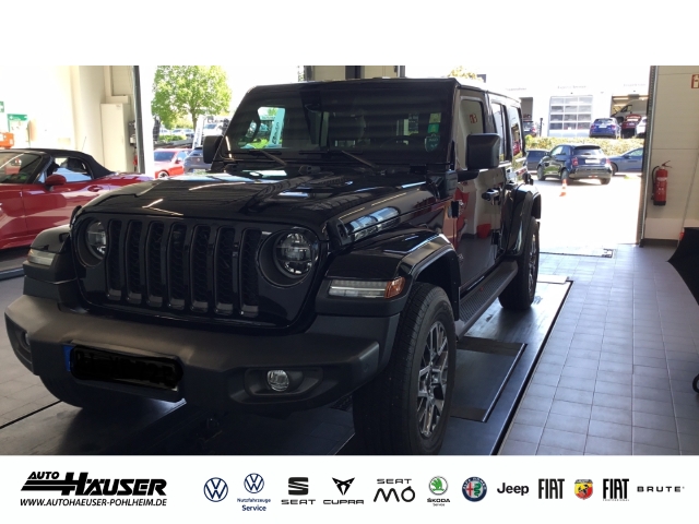 Wrangler Unlimited 80th Anniversary 4Xe PHEV 2.0 T 4x4 AT8 AHK FRONTKAMERA NAVI LED LEDER